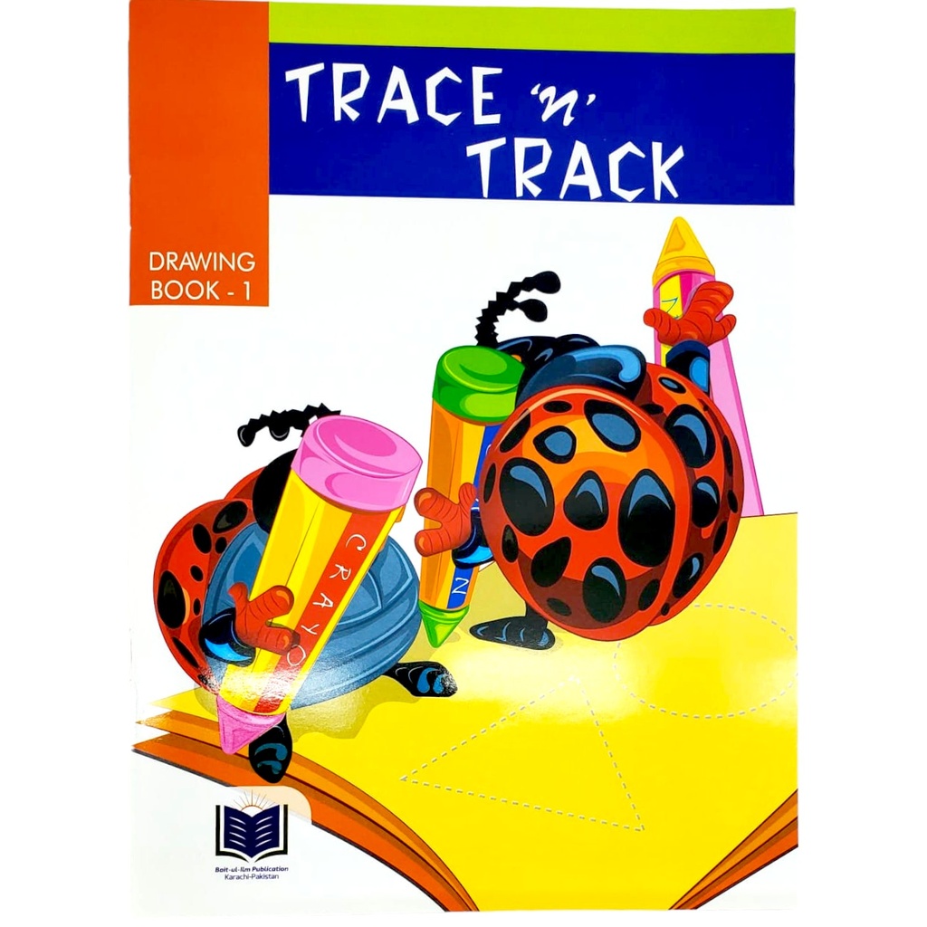 Trace n Track Drawing Book-1 - Al Badar