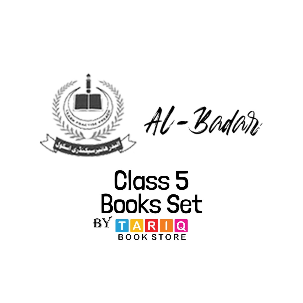 Al Badar Class 5 Books Set - Complete Books With Books Cover