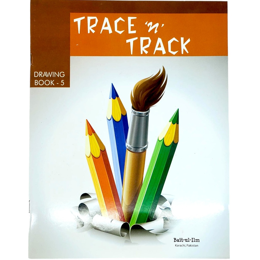 Trace n Track Drawing Book-5 - Al Badar