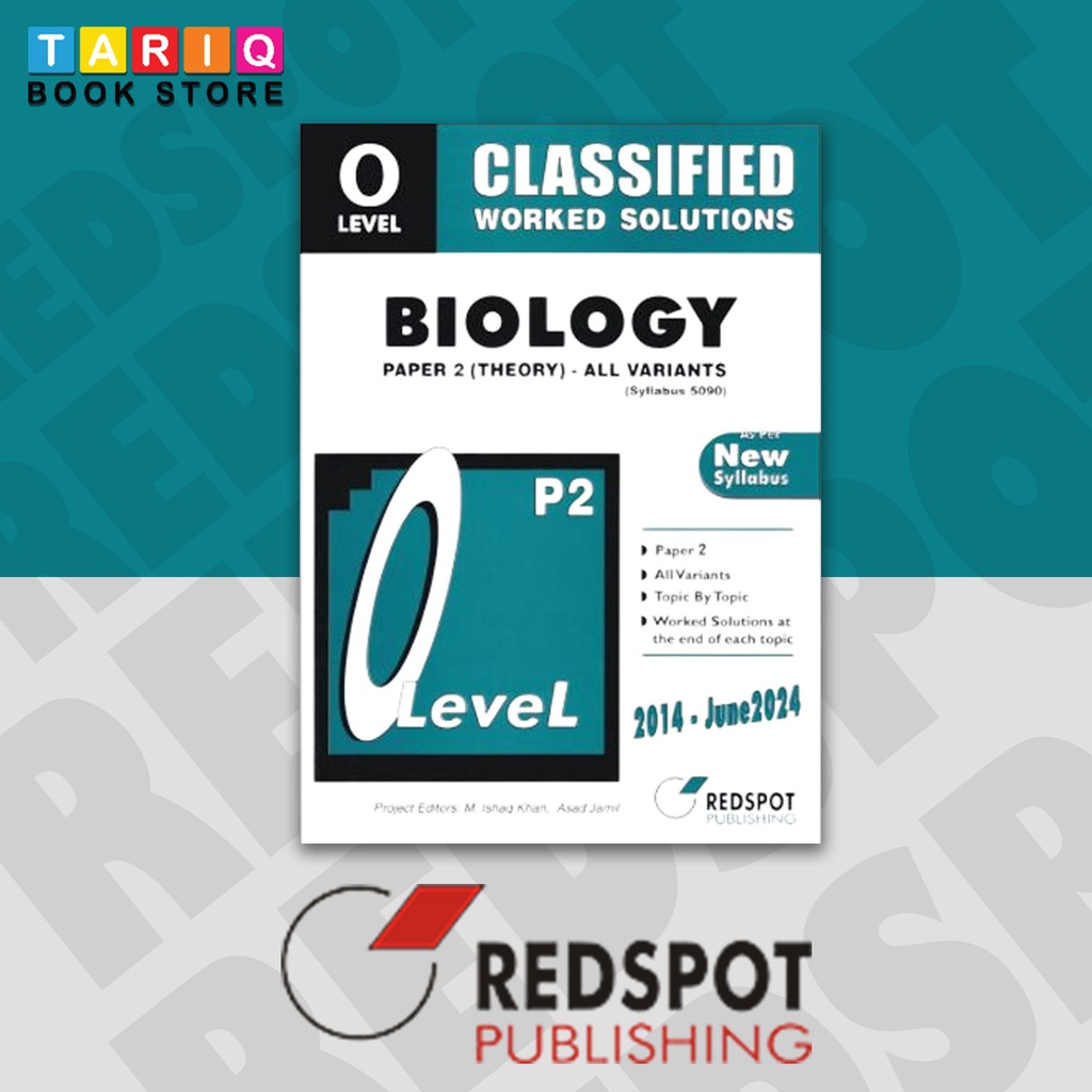Redspot O Level Classified Biology P2