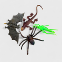 Species World Bag ( Mice, Grasshoppers, Ants, Cockroaches, Bats & Spiders ) - No. (TMB2328)