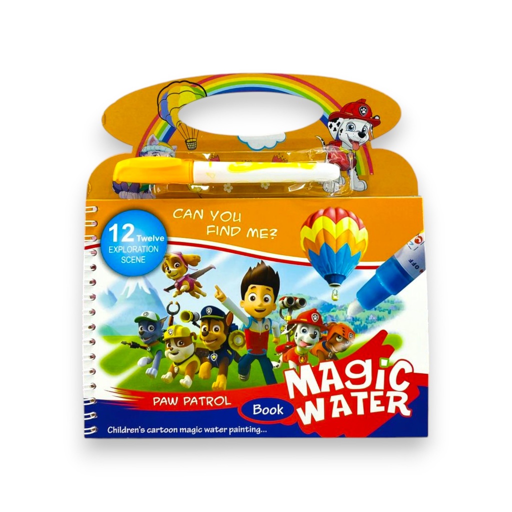 Paw Petrol Magic Water Book - NO. BH3-11