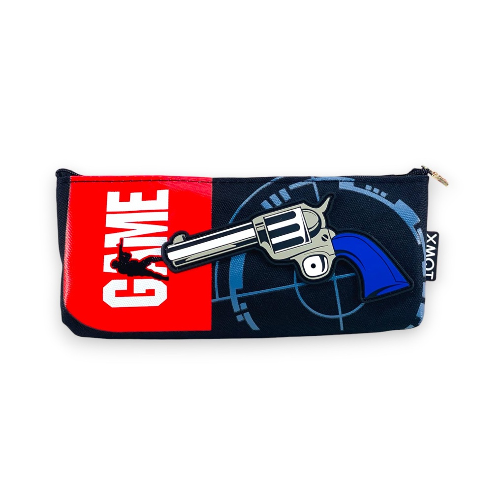 Shooting Game Pencil Pouch - No. H-173 - Black