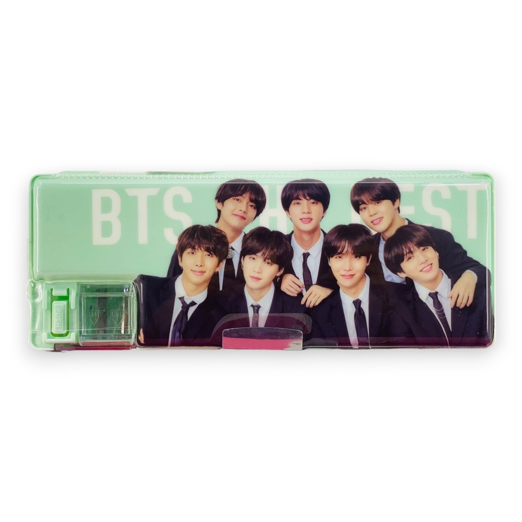 BTS The Best Magnetic Pencil Box - No. 8800 - Green