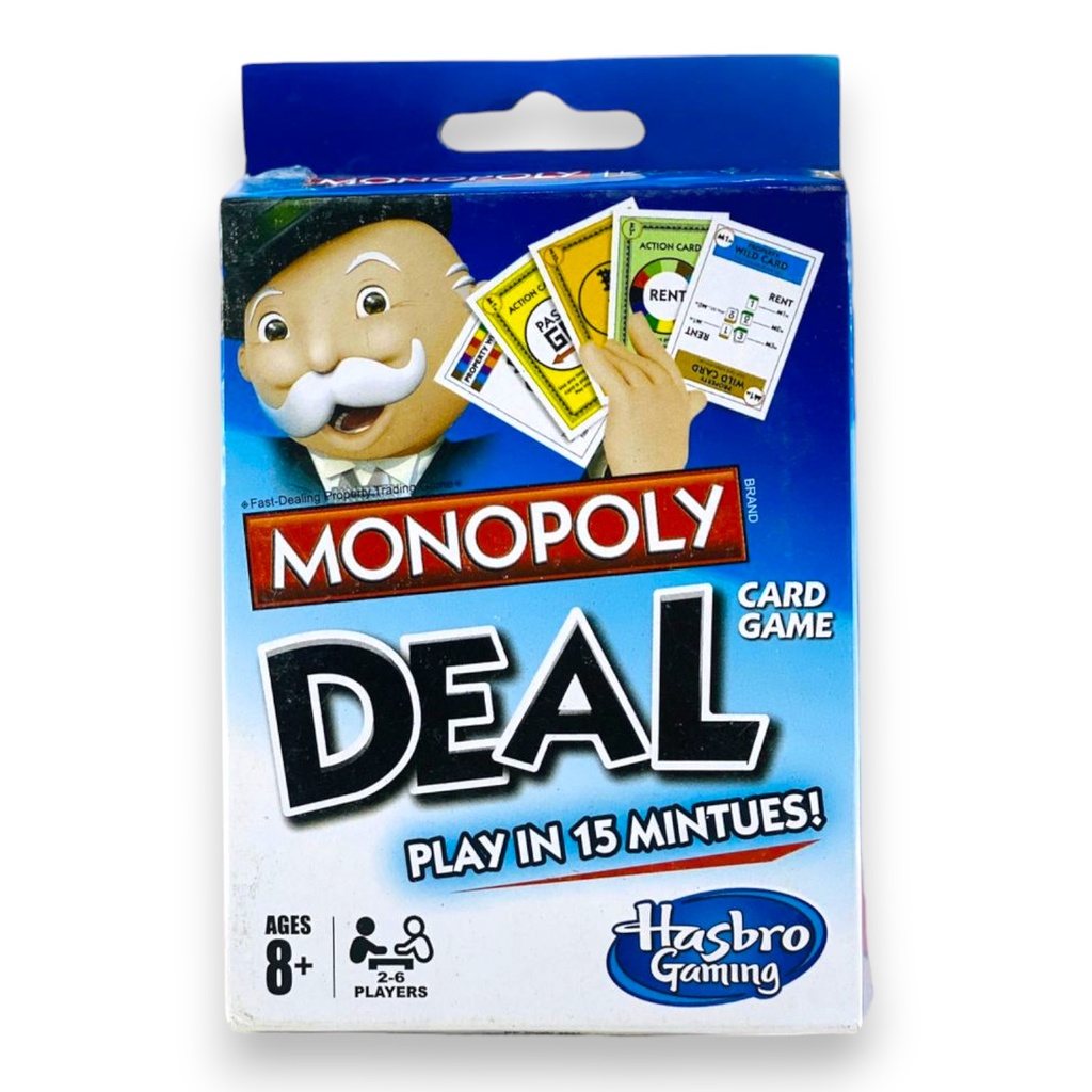 Monopoly Card Game Deal Blue - No. 3523