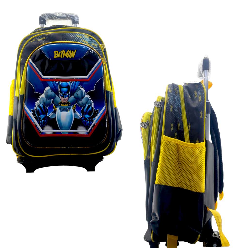 Batman Trolley Bag - Black - 14 Inch | Class 1 - 2 ( IMPORTED )
