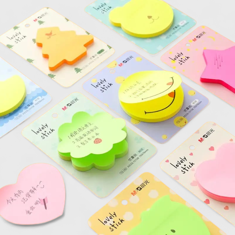 Multi Color Sticky Notes - 3x3 Inches