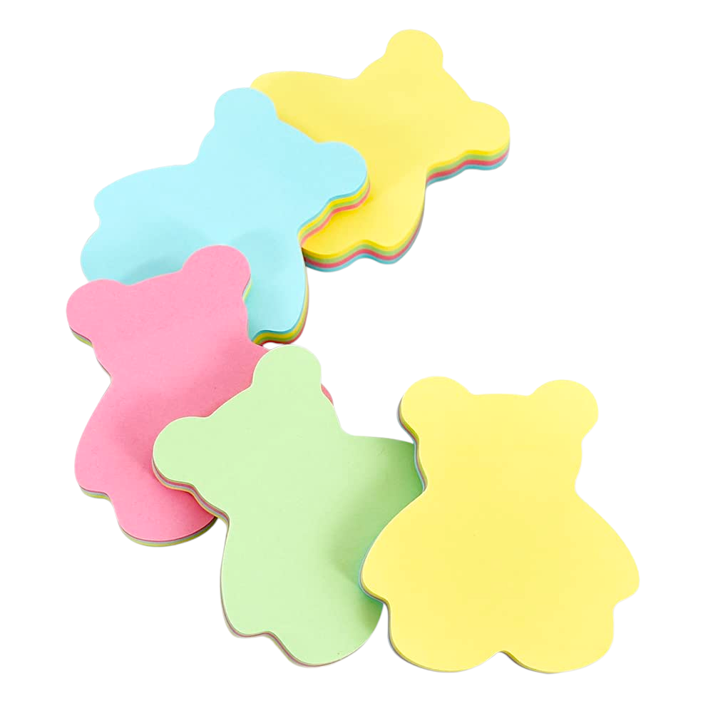 [6925682801124] Sticky Notes Teddy Bear (100 Shapes)