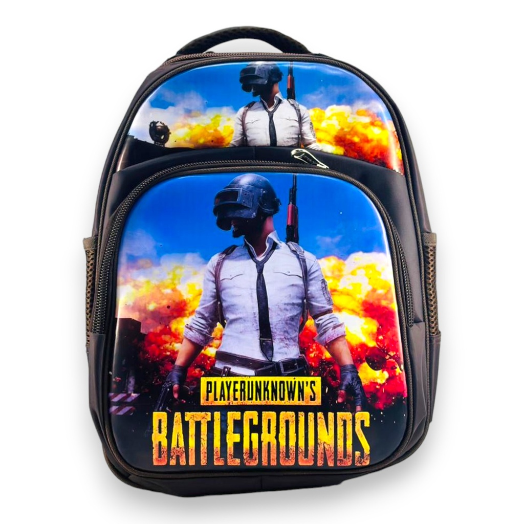 Pubg School Bag For Class Pre Primary - Brown