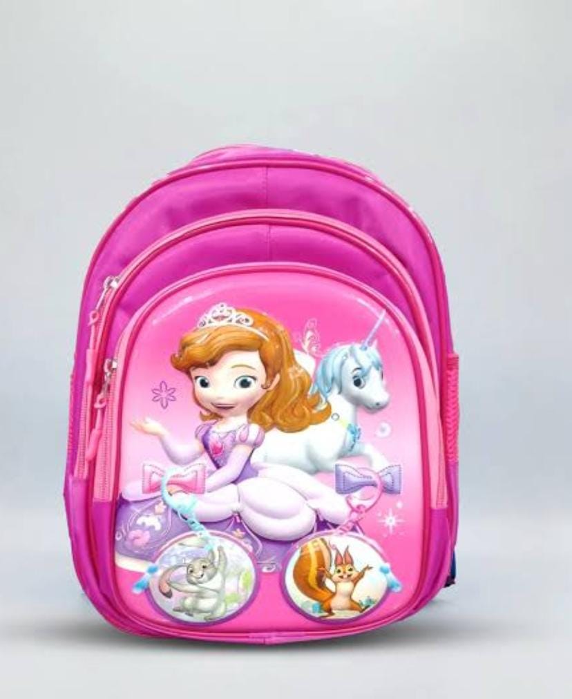 Sofia School Bag For Class Pre Primary - Pink
