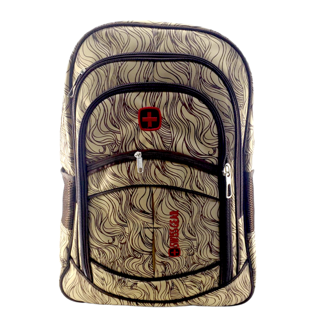 Swiss Gear School Bag - Class 3 to 4 - Brown