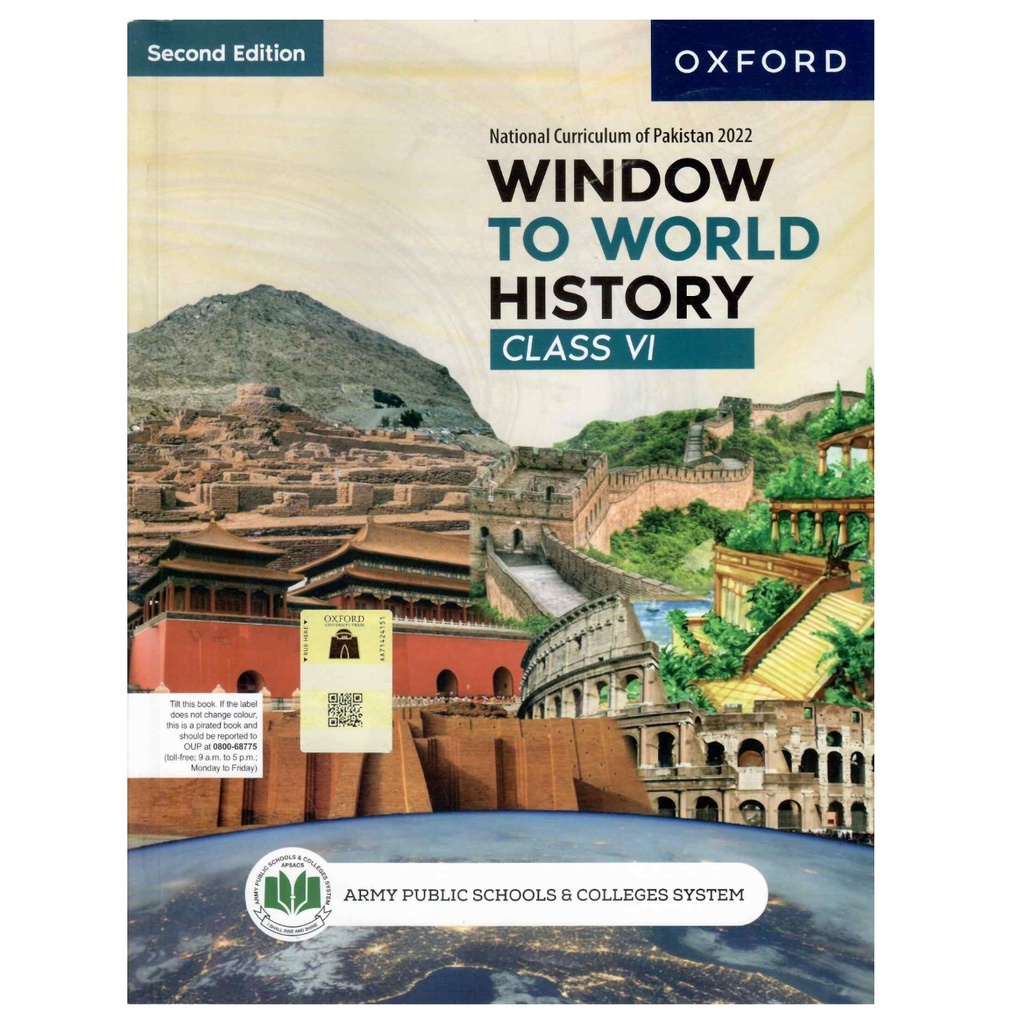 [9789697342464] Window To World History Class 6 2E APSACS