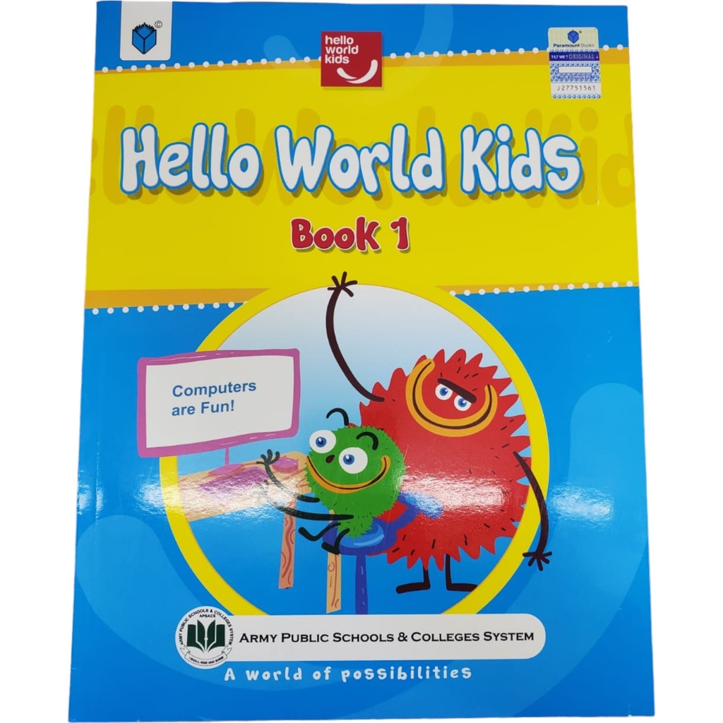 [9789692106122] Hello World Kids Book - 1 - APSACS