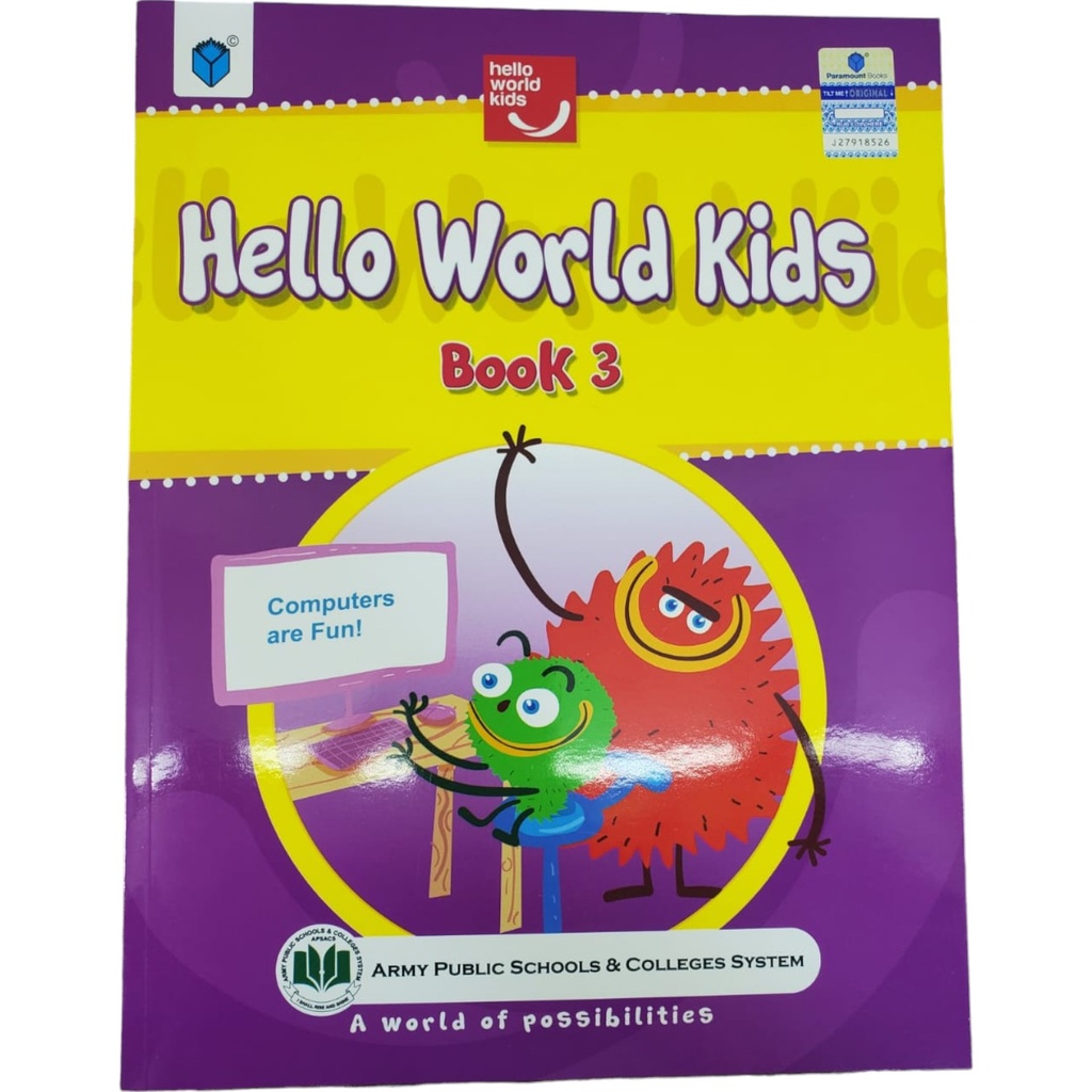 [9789692106146] Hello World Kids Book - 3 - APSACS