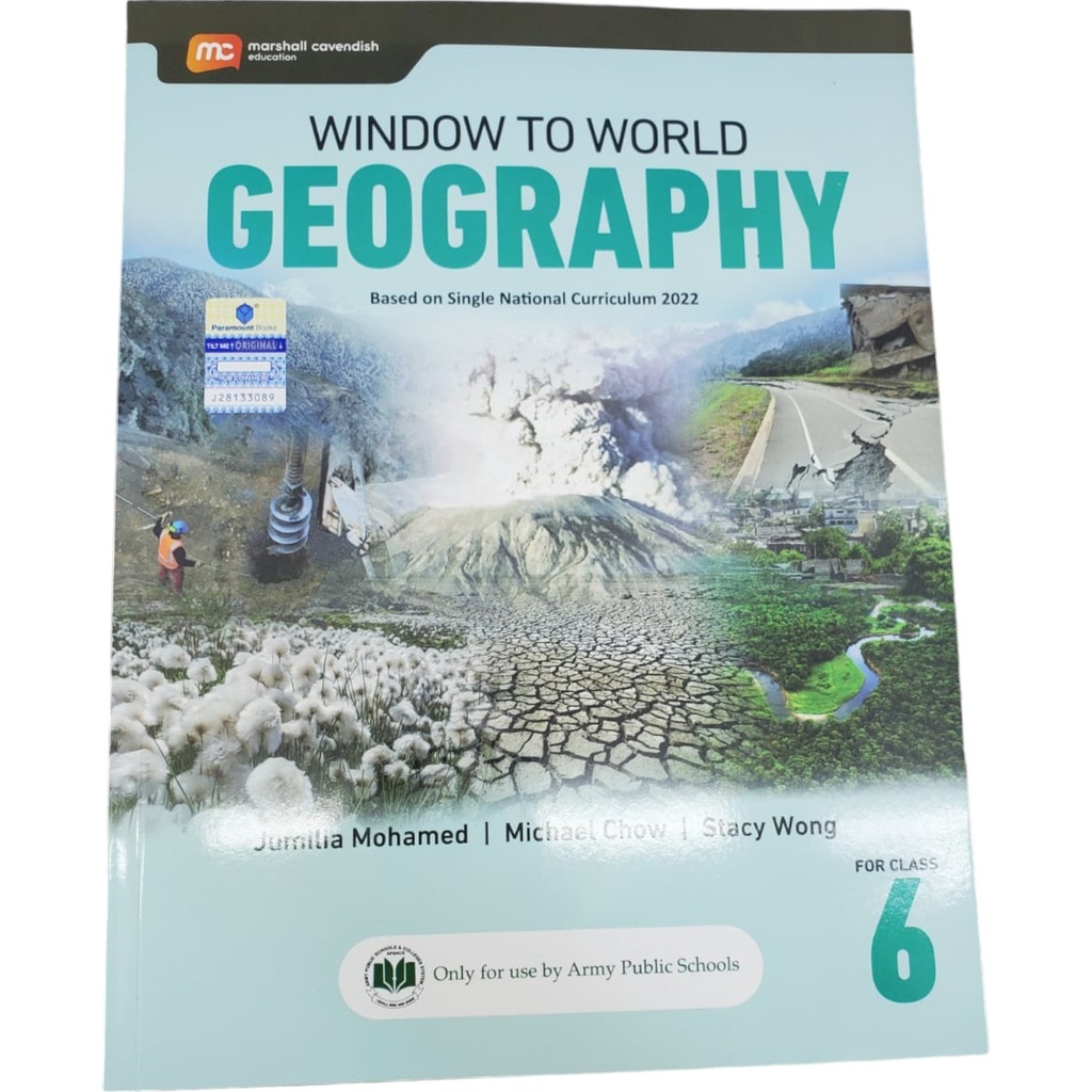 Window to World Geography book - 6 SNC - APSACS