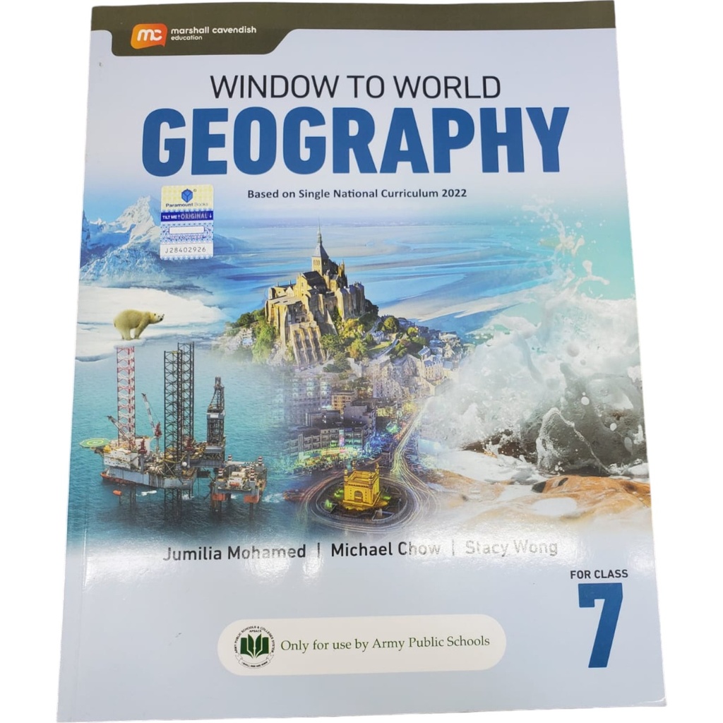Window to World Geography book - 7 - SNC - APSACS