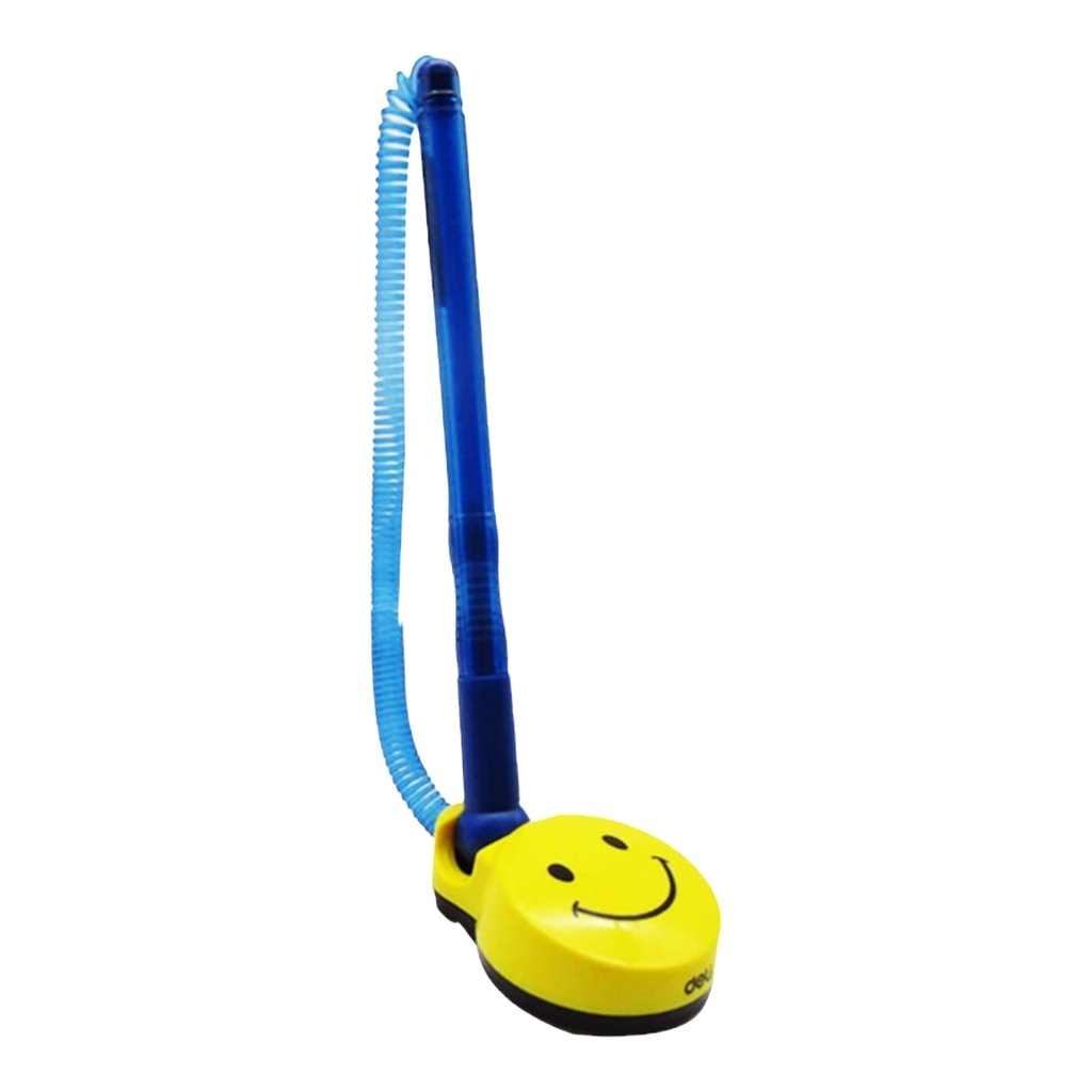 Deli Emoji Desk Pen Stand (Q50-BL)
