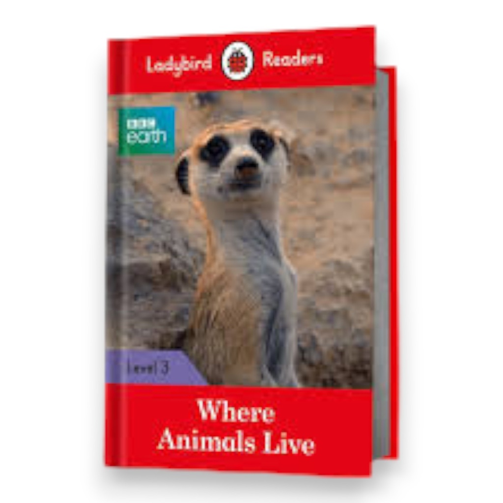 Ladybird Readers Level-3 Bbc Earth W7 here Animal Live