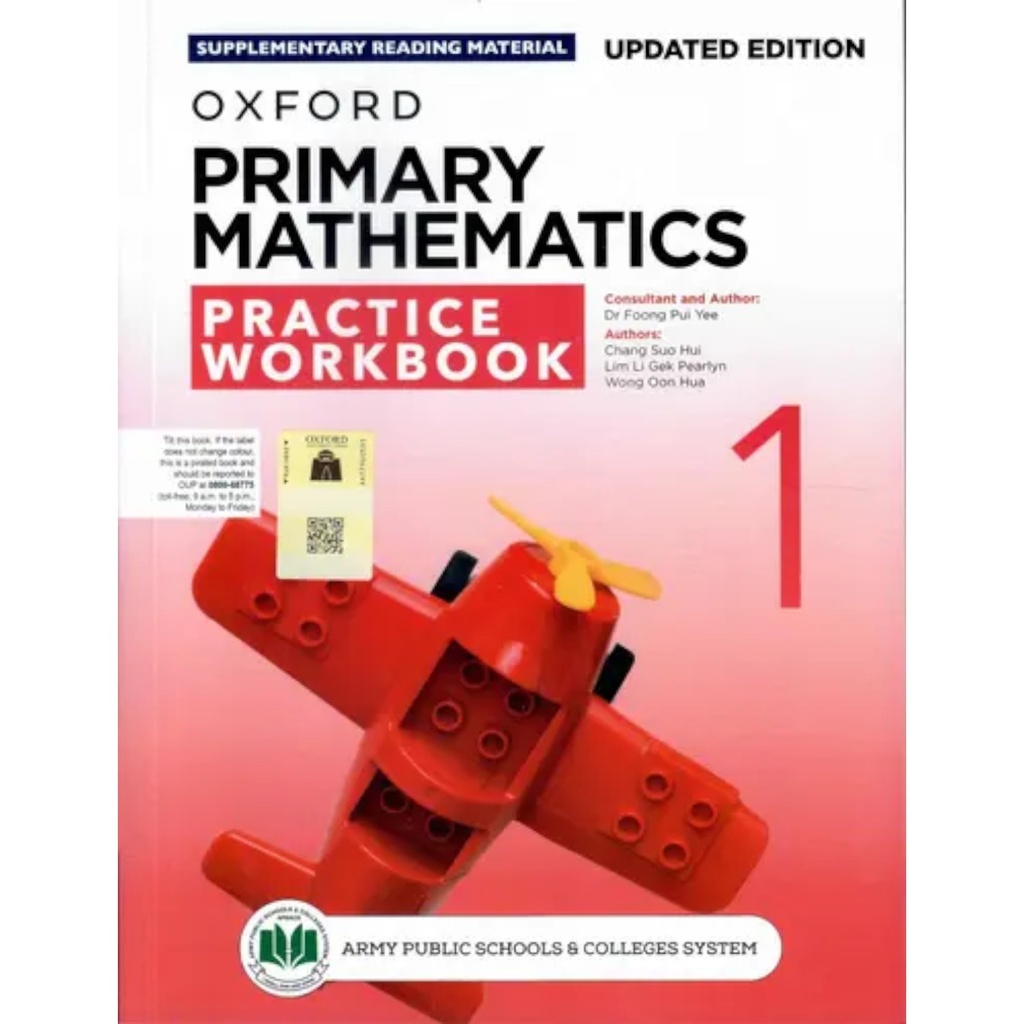 Primary Mathematics – Updated Edition Practice Workbook 1 - APSACS