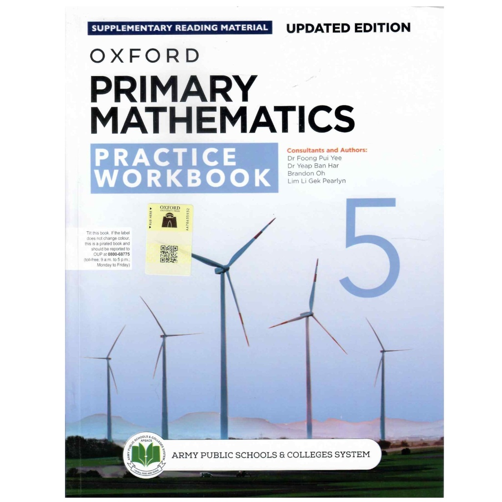 Primary Mathematics – Updated Edition Practice Workbook 5