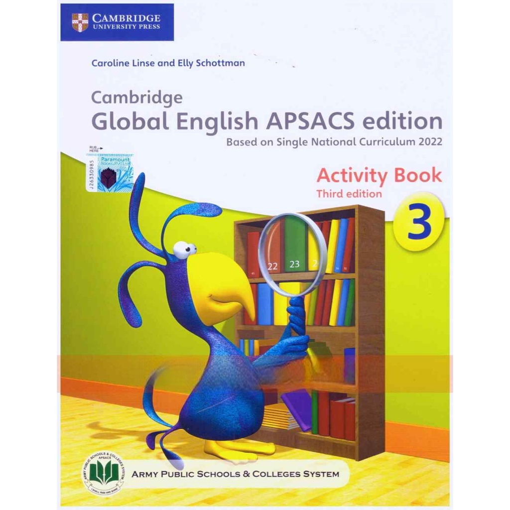 [9781009410960] Cambridge Global English Activity Book 3 (SRM)- APSACS