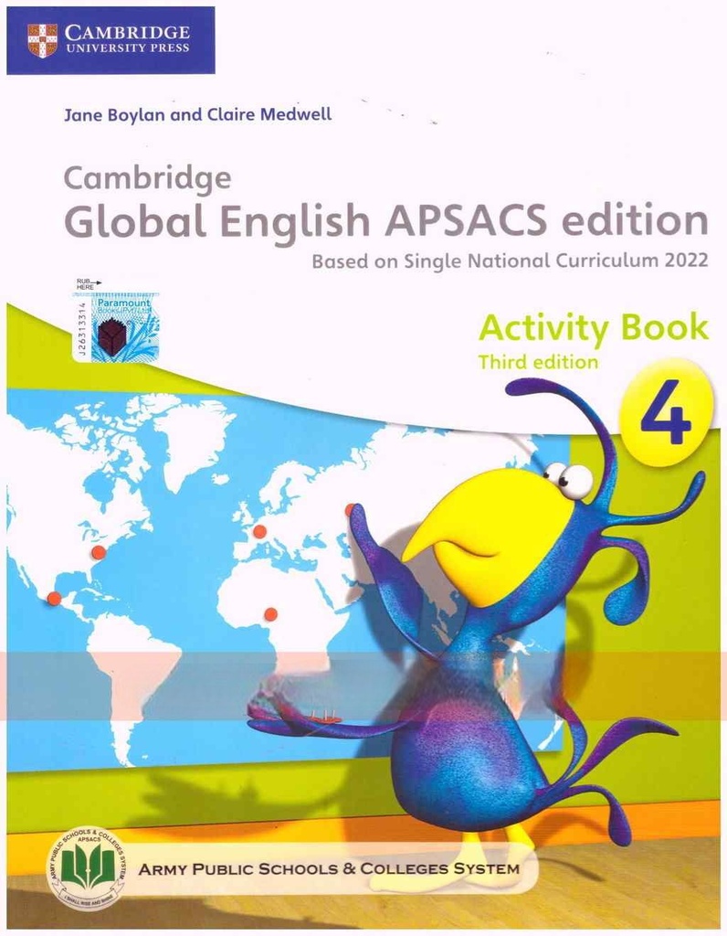 [9781009410984] Cambridge Global English Activity Book 4 (SRM)- APSACS
