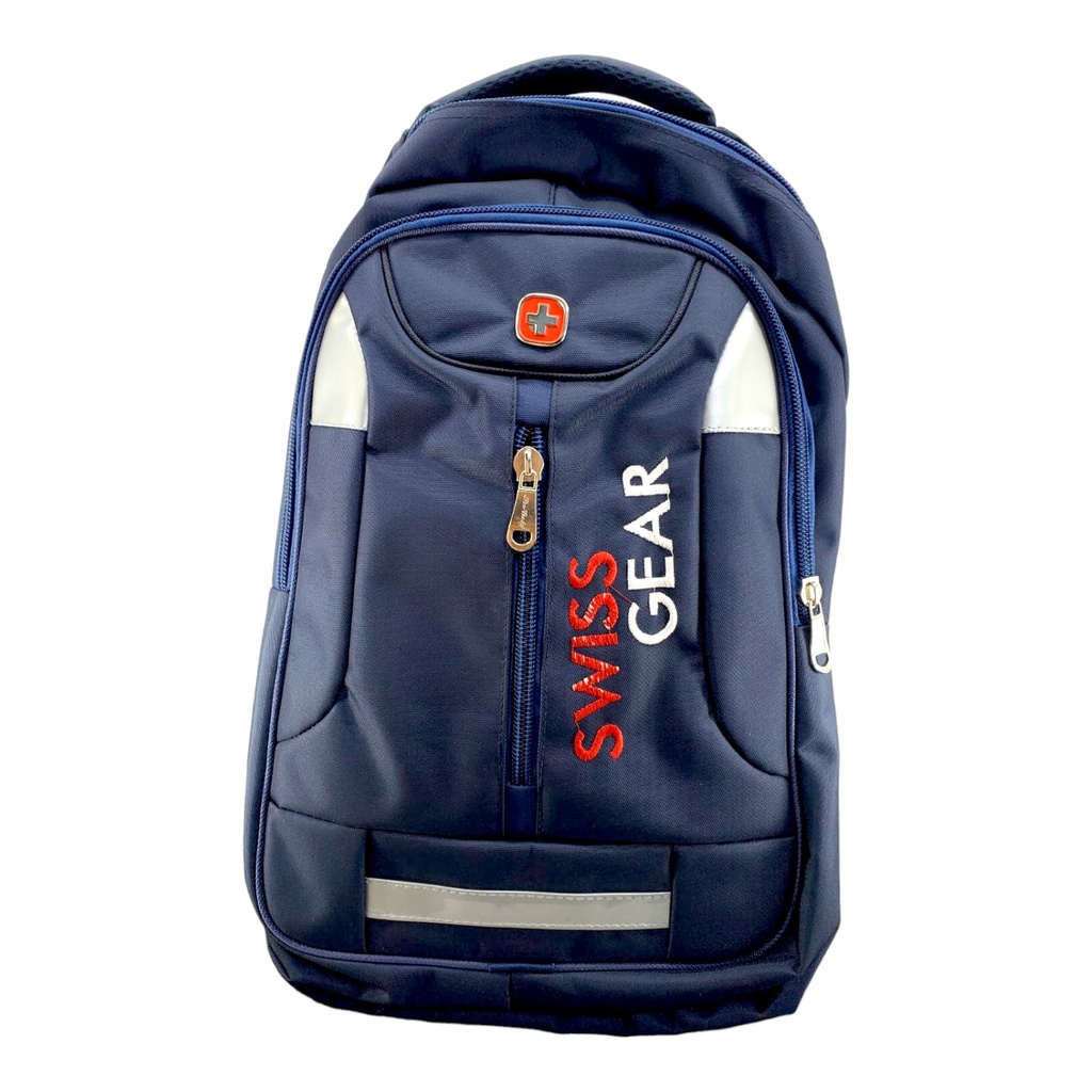 Swiss Gear Simple School Bag - Class 1 to 2 - Blue