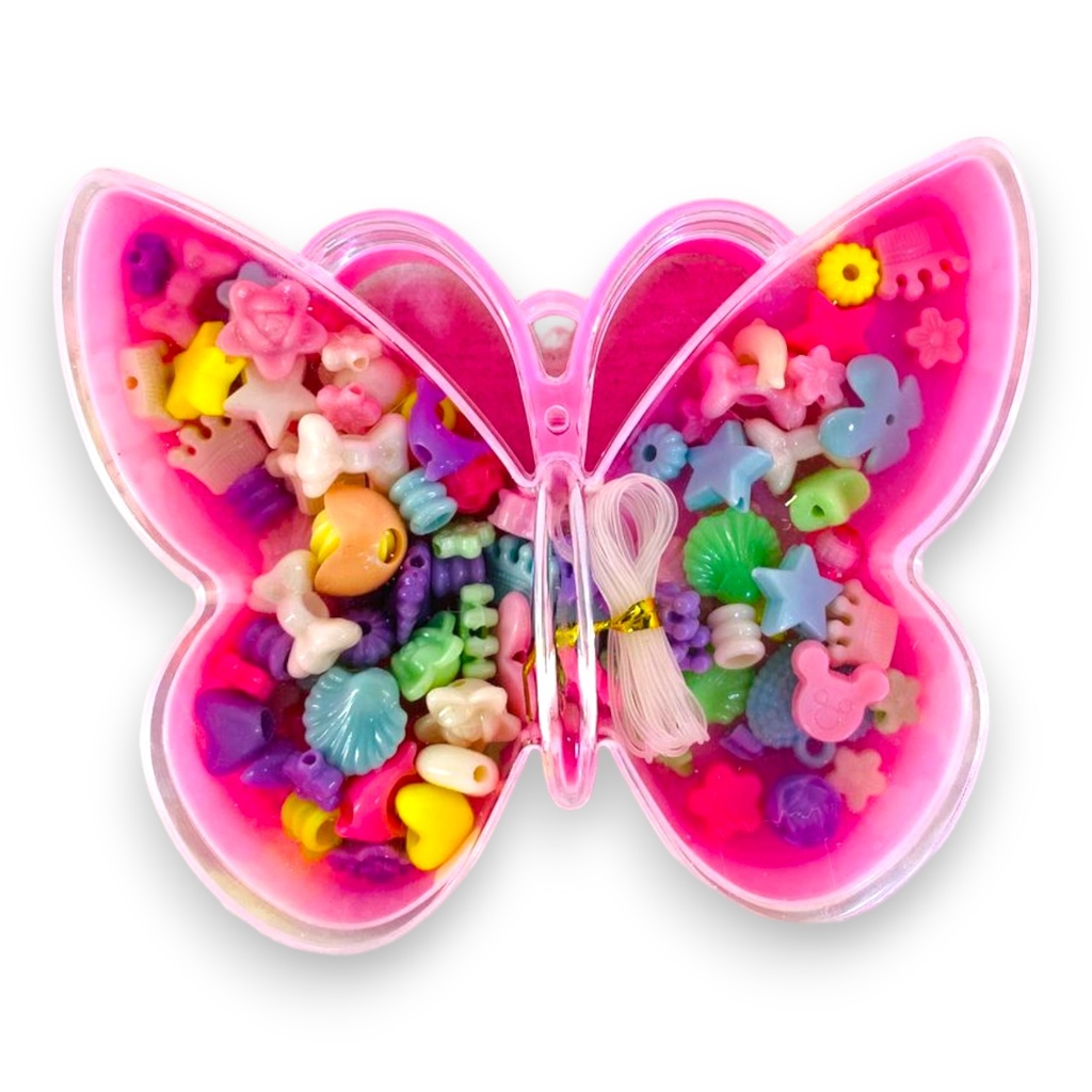 Butterfly Shaped packing style beads Set