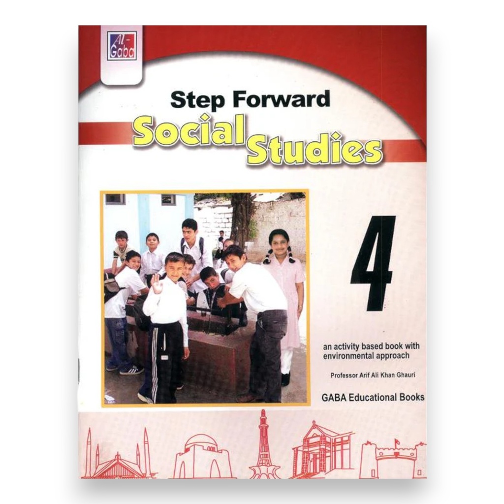 [9695095379] Step Forward Social Studies Book 4 - Prof Arif Ali Khan Ghauri