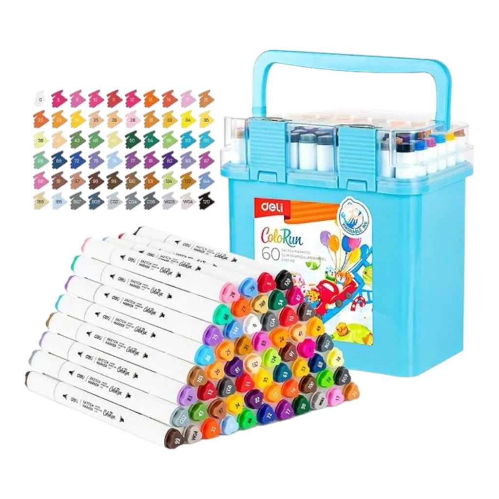 Deli Sketch Marker - Pack of 60 - No. EC18760