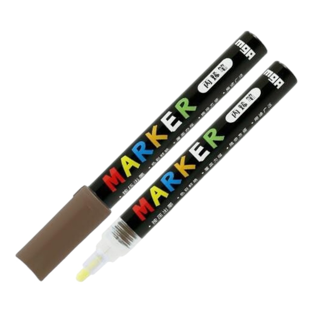 [6931747144686] Acrylic Marker - 2mm - Iron Brown - No. S421 - M&G