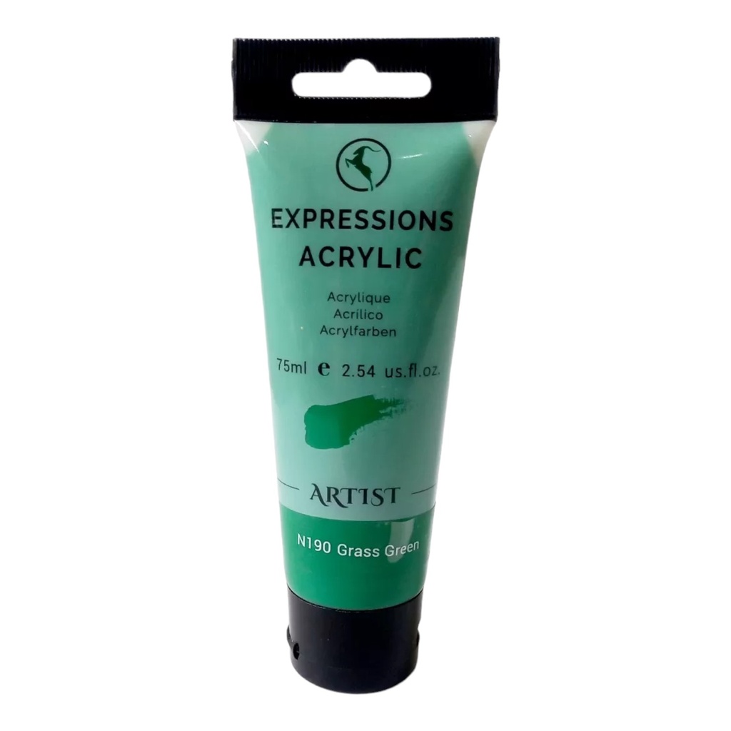 Expressions Acrylic Tube 75ML - N190 - Grass Green