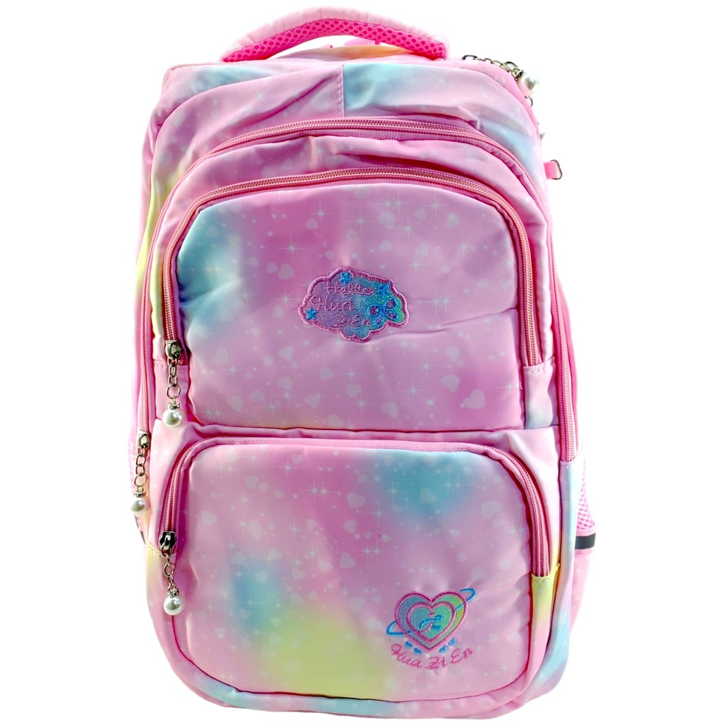Hello Hua Zein School Bag - Multi Assorted Color