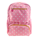 Plain Polka Dots School Bag - Pink