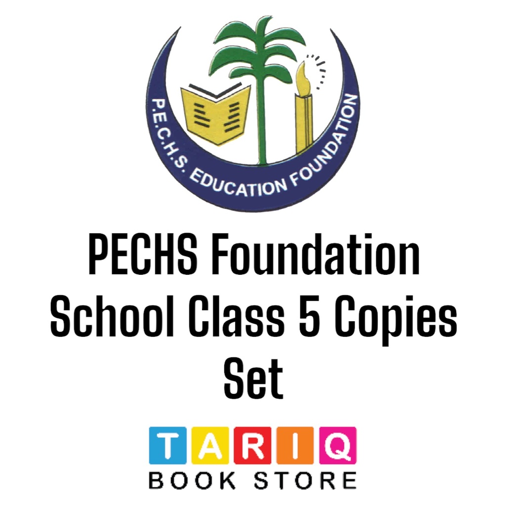 PECHS Foundation School Class 5 Copies Set