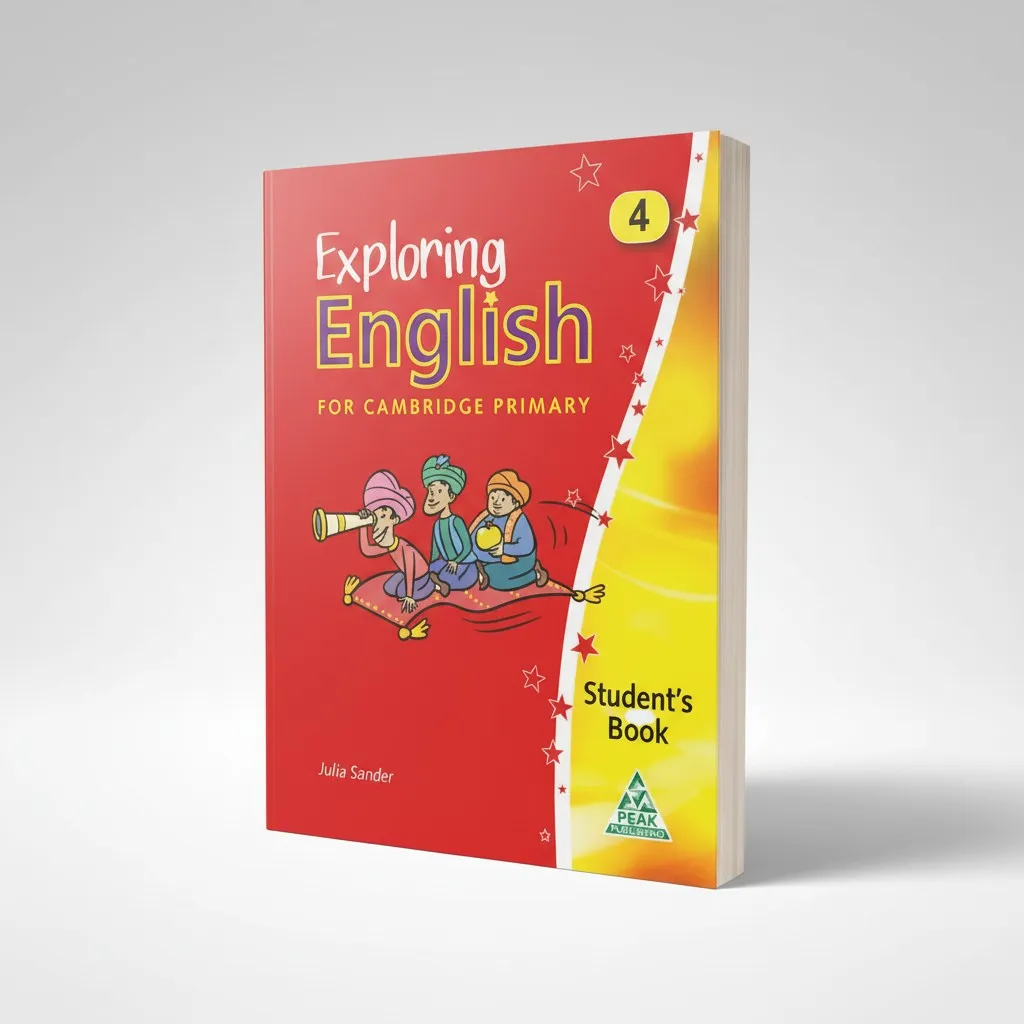 [9791845223761] Exploring English For Cambridge Primary Student Book 4 - Peak Publisher