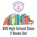BVS High School Class 2 Books Set With Plastic Cover