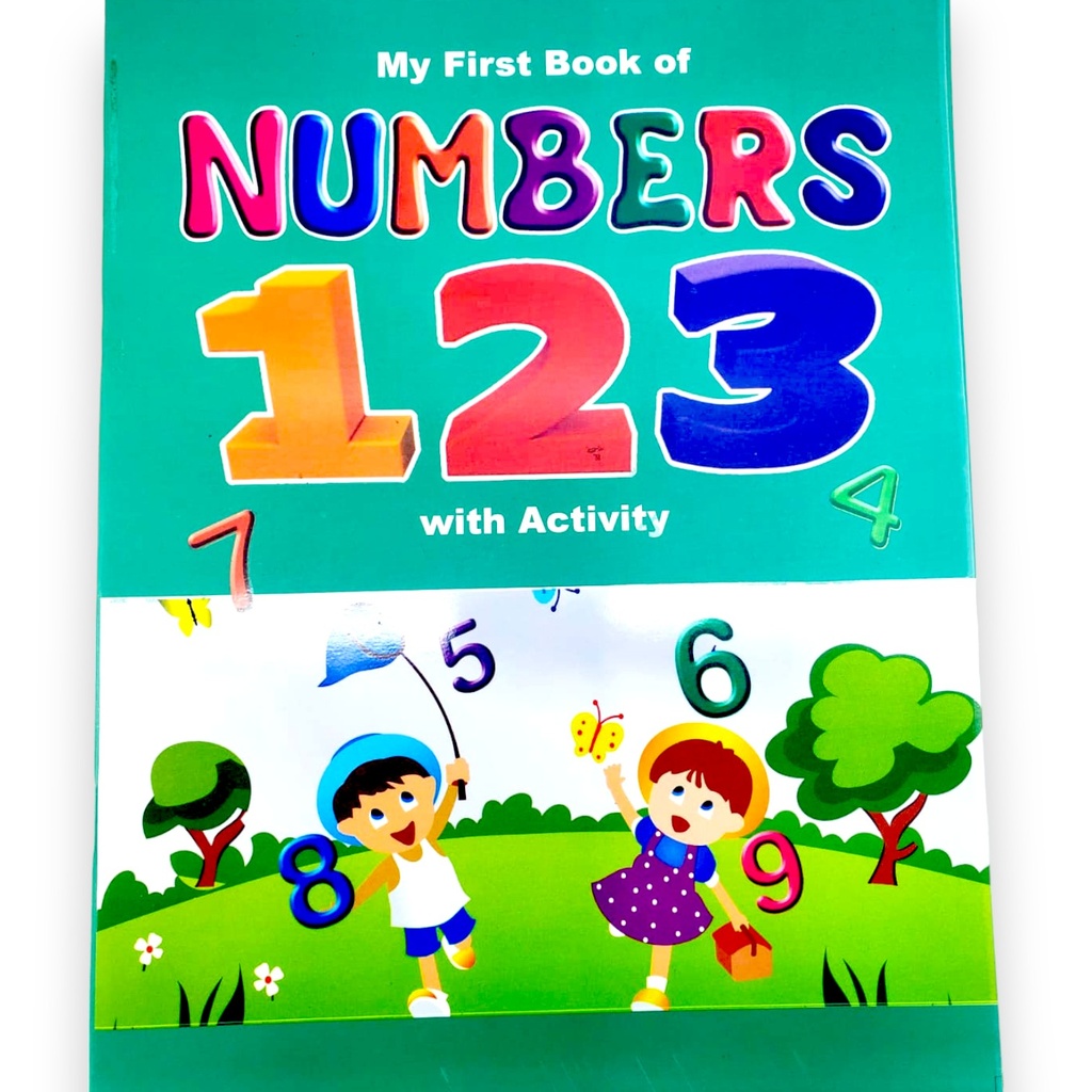 My First Book of Numbers 123 With Activity - (AT)