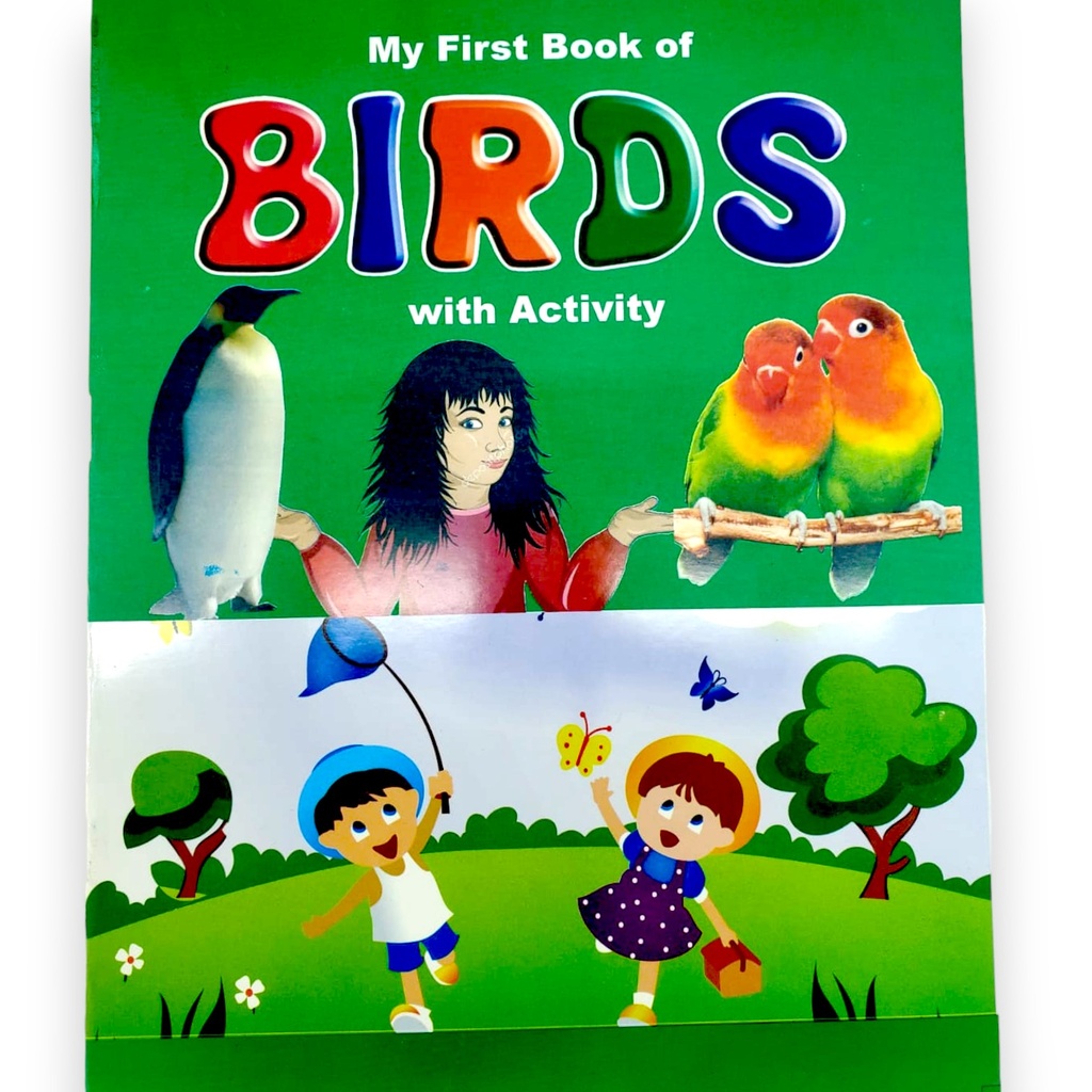 My First Book of Birds With Activity - (AT)