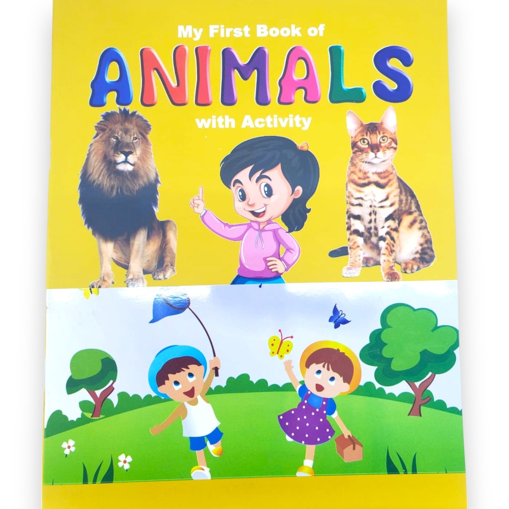 My First Book of Animals With Activity - (AT)