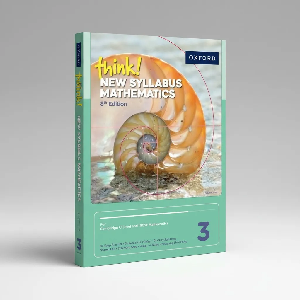 [9789697347469/ 9786275223610] Think! New Syllabus Maths Book 3 8Th Ed