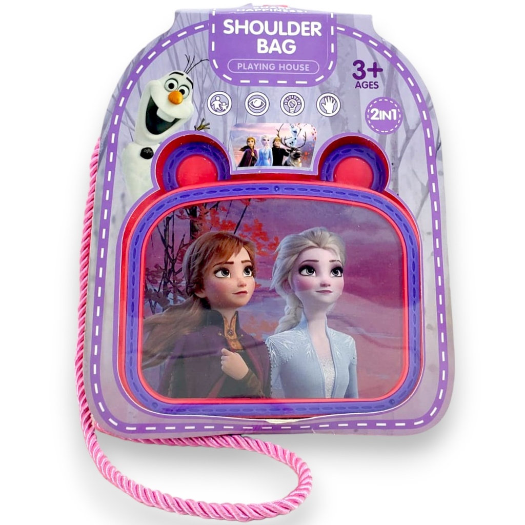 Frozen Shoulder Bag Playing House - 2 in 1 Interesting Toys - No. 1854-P4