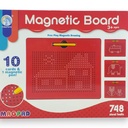 Magnetic Board Beads - Large - 10 Cards & 1 Pen - No. YM2204