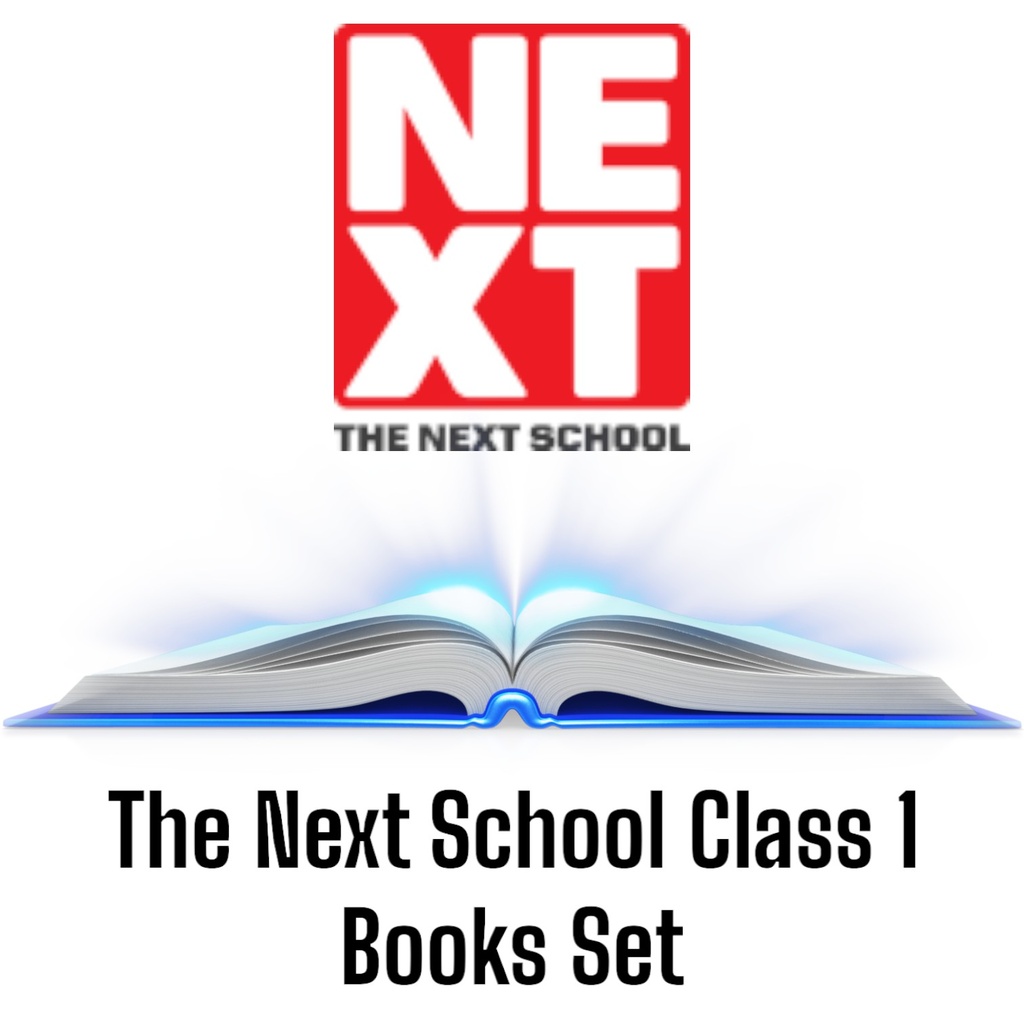 The Next School Class 1 Books Set With Plastic Cover