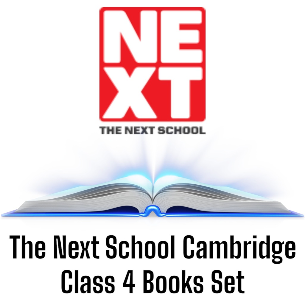 The Next School Cambridge Class 4 Books Set With Plastic Cover
