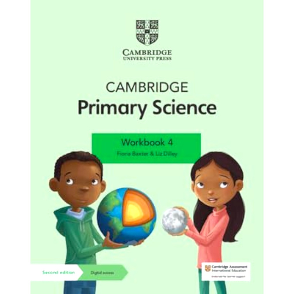 Cambridge Primary Science Workbook 4 With Digital Access (1 Year) Pb 2021 - Low Price Edition