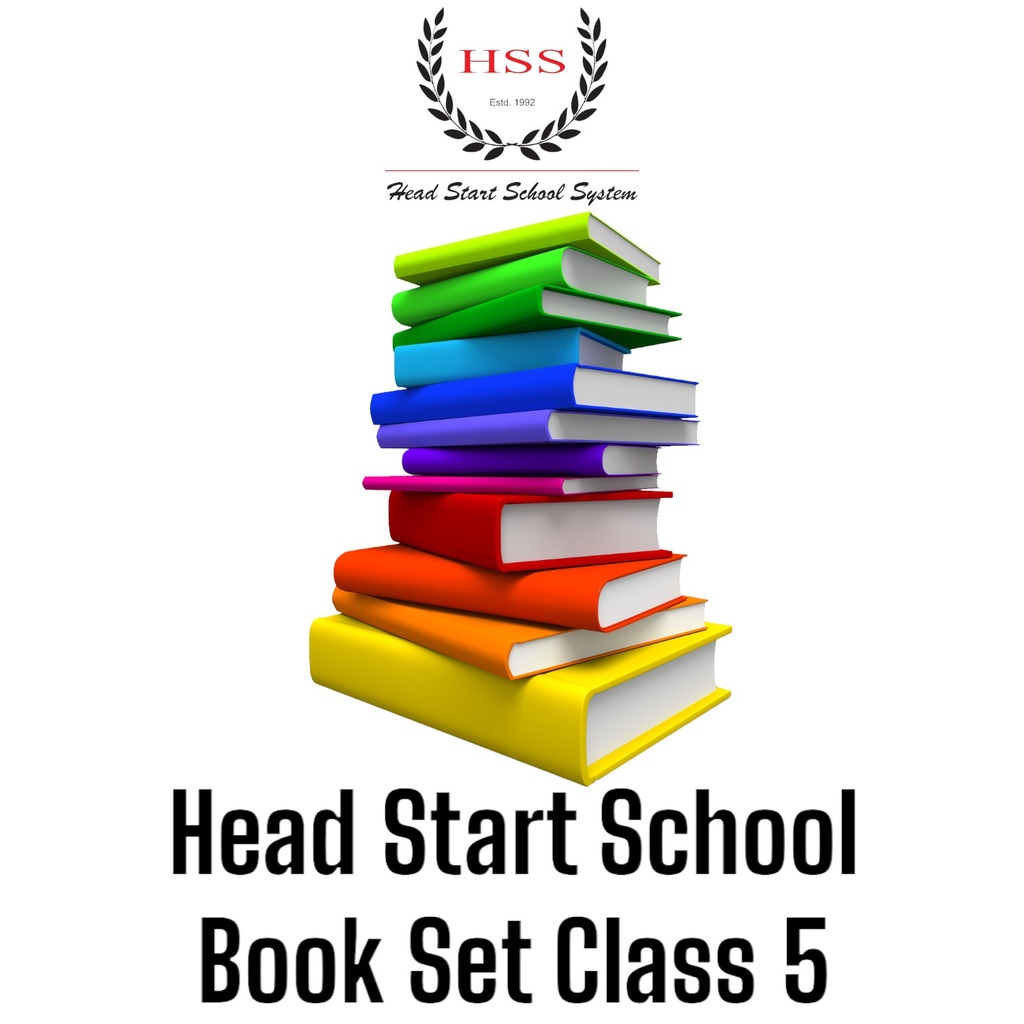 Head Start School Book Set Class 5