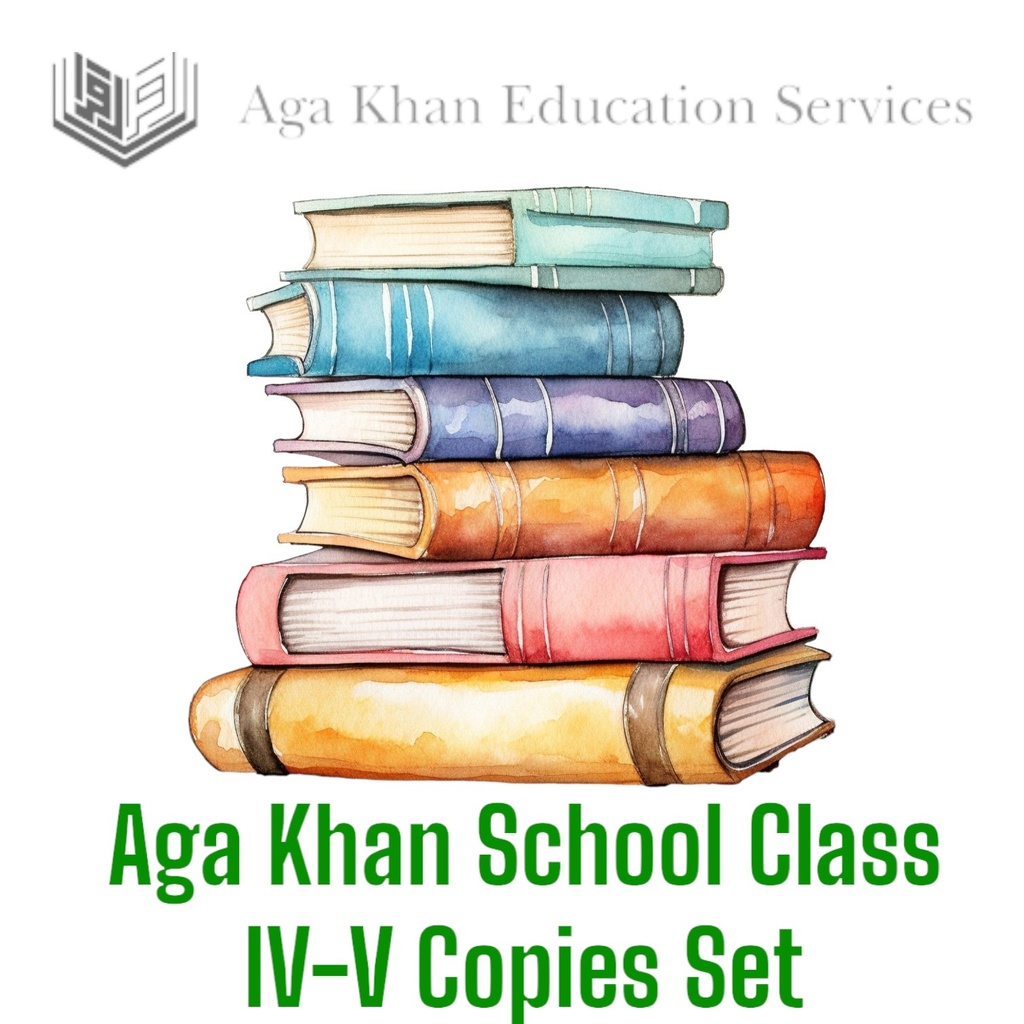 Aga Khan School Class IV-V Copies Set