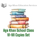 Aga Khan School Class VI-VII Copies Set