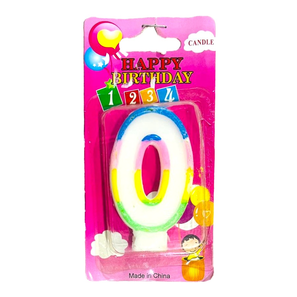 Numeric Candle "0"